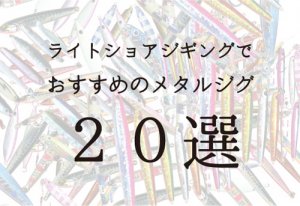 ライトショアジギングにおすすめなルアー（メタルジグ）20選！