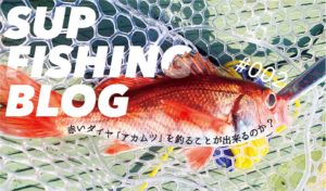 SUPフィッシングで赤いダイヤを発掘せよ! 超高級魚「アカムツ」を狙う