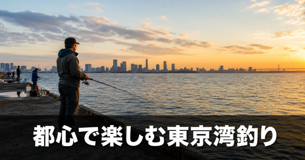 東京湾の釣りポイント完全ガイド！初心者でも楽しめるおすすめスポット