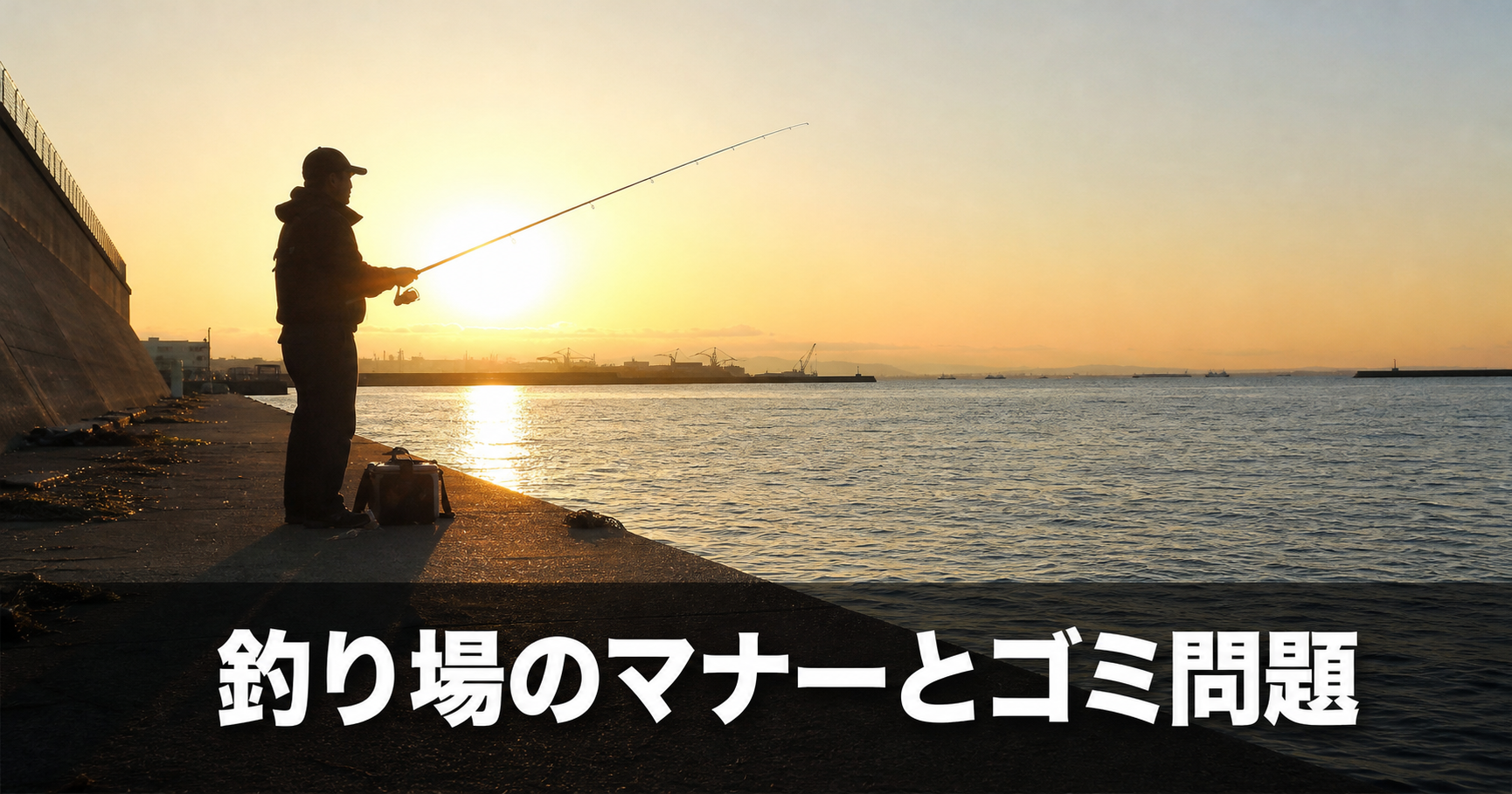 釣り場のマナーとゴミ問題｜釣り禁止を増やさないために私たちができること