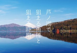 芦ノ湖釣りガイド｜狙える魚と狙える時期を解説！