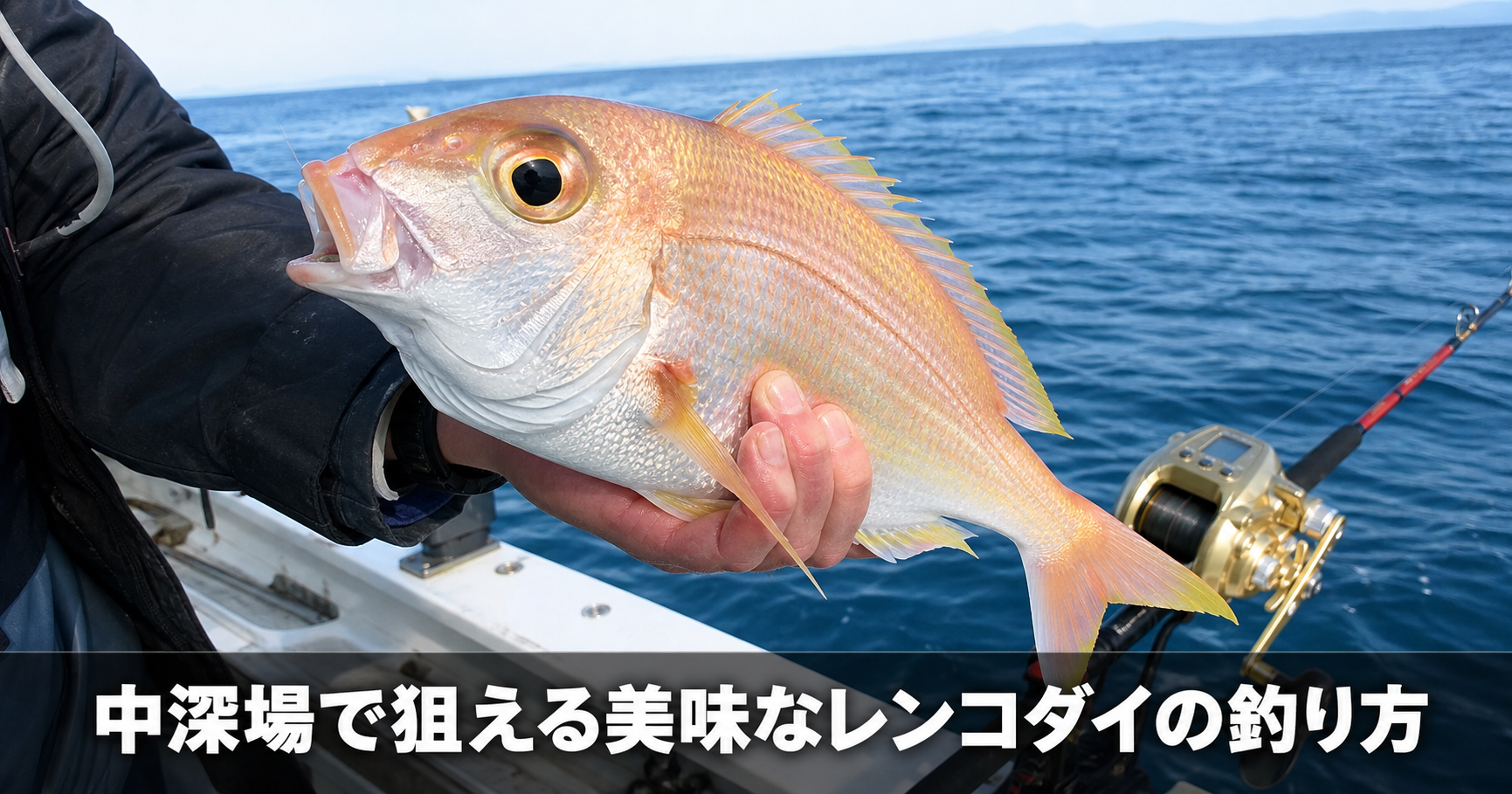 レンコダイ(キダイ)の釣り方と仕掛け|中深場で狙える美味なタイ