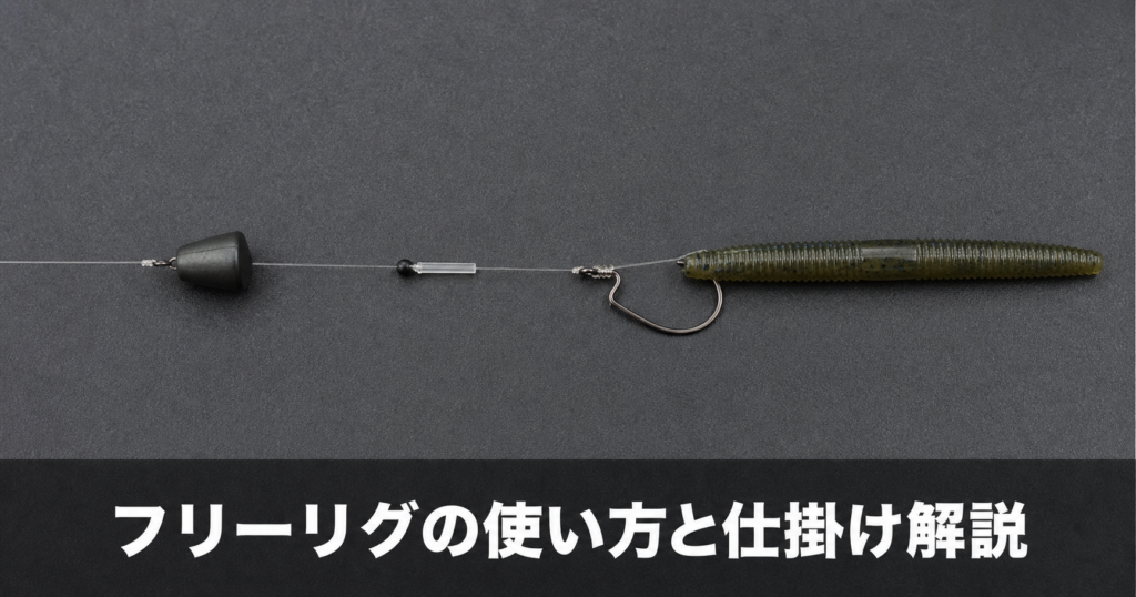 フリーリグの使い方と仕掛け|基本のセッティングから実釣アクションまで