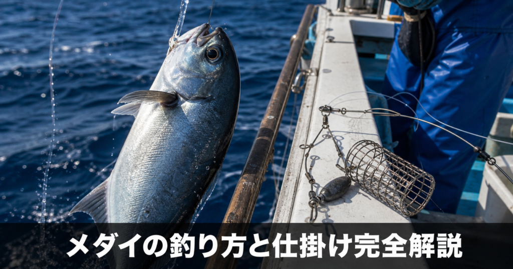 メダイの釣り方と仕掛け完全解説｜深場のカカリ釣りを攻略する
