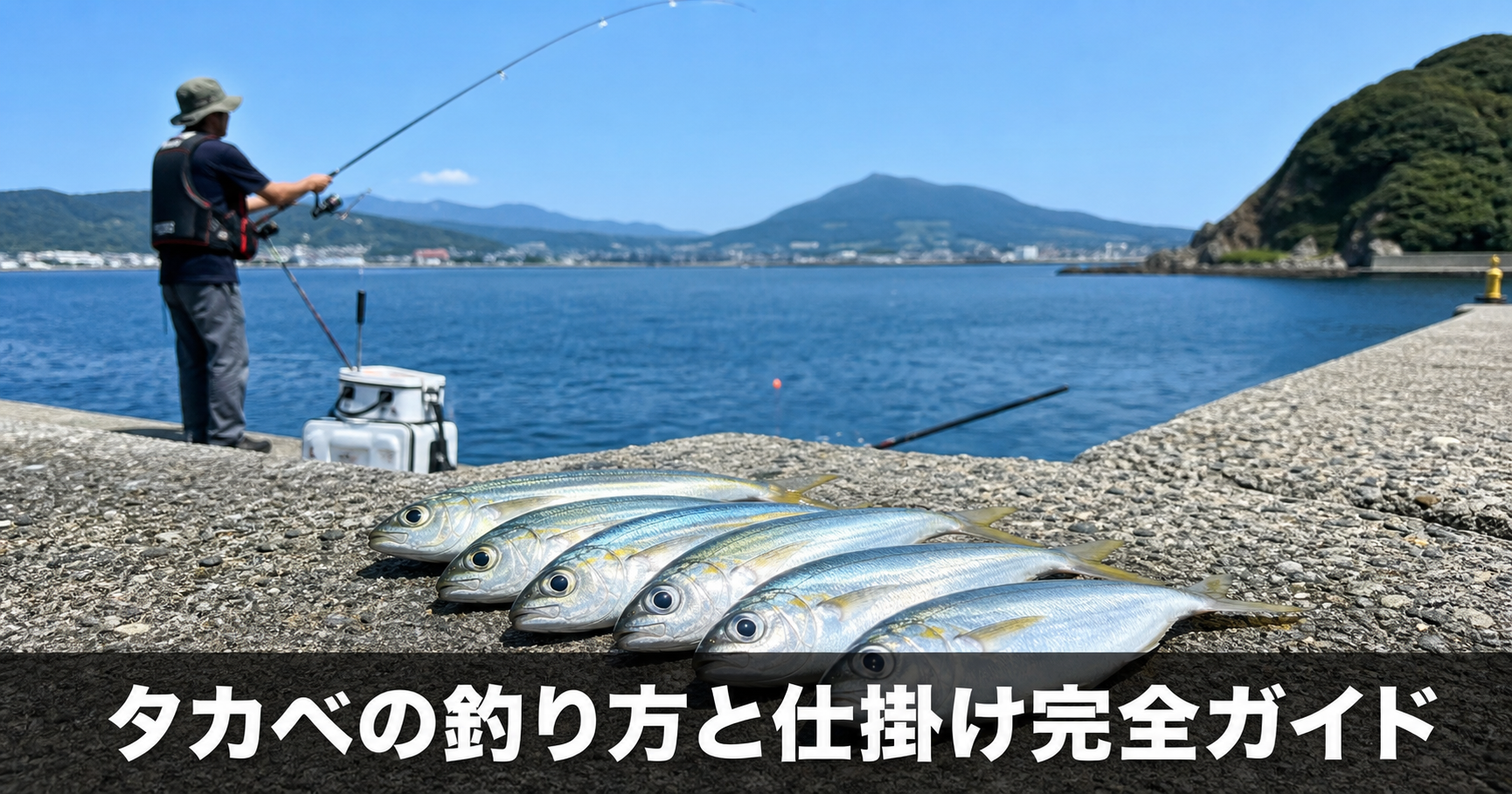 タカベの釣り方と仕掛け|堤防から狙える夏の高級魚