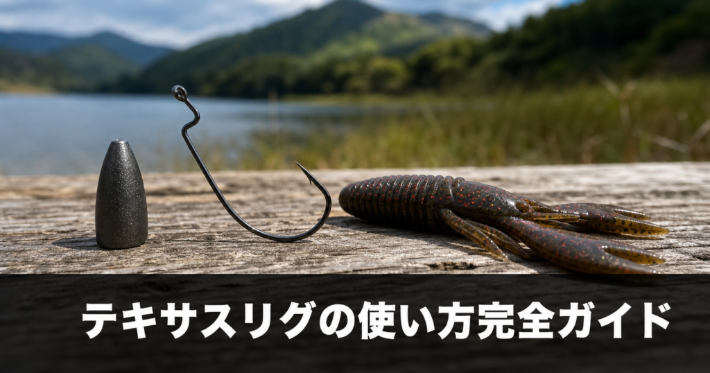 テキサスリグの使い方｜基本的な作り方からアクションまで徹底解説