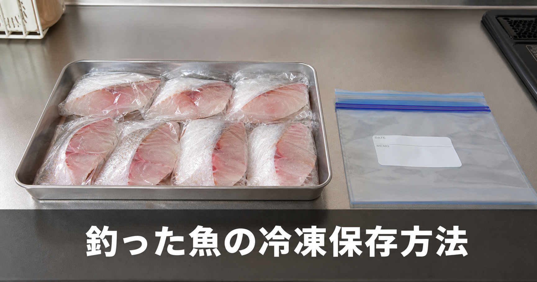 釣った魚の冷凍保存方法とコツ｜新鮮さを保つ正しい手順