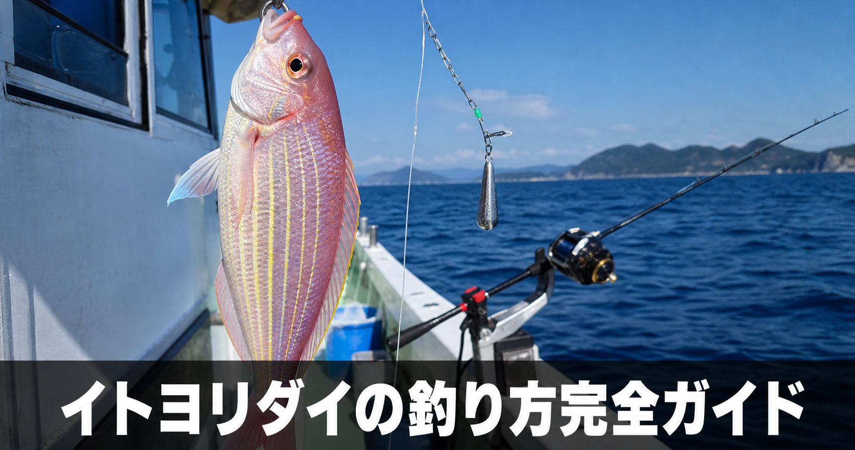 イトヨリダイの釣り方｜仕掛けやタックル、釣れる時期まで徹底解説