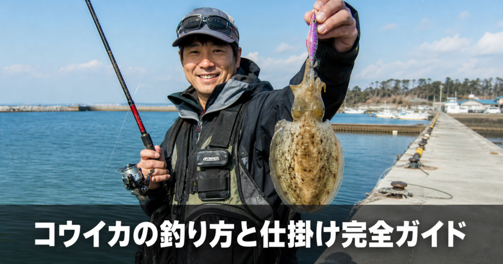 コウイカの釣り方と仕掛け｜エギング・スッテ・テンヤの実践的アプローチ