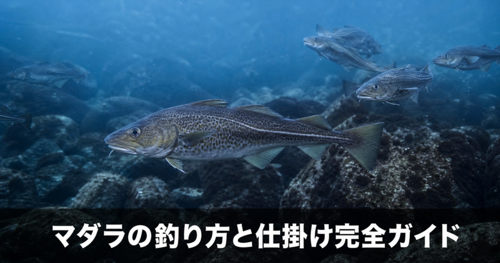 マダラの釣り方と仕掛け｜深海の冬を代表する美味なターゲット